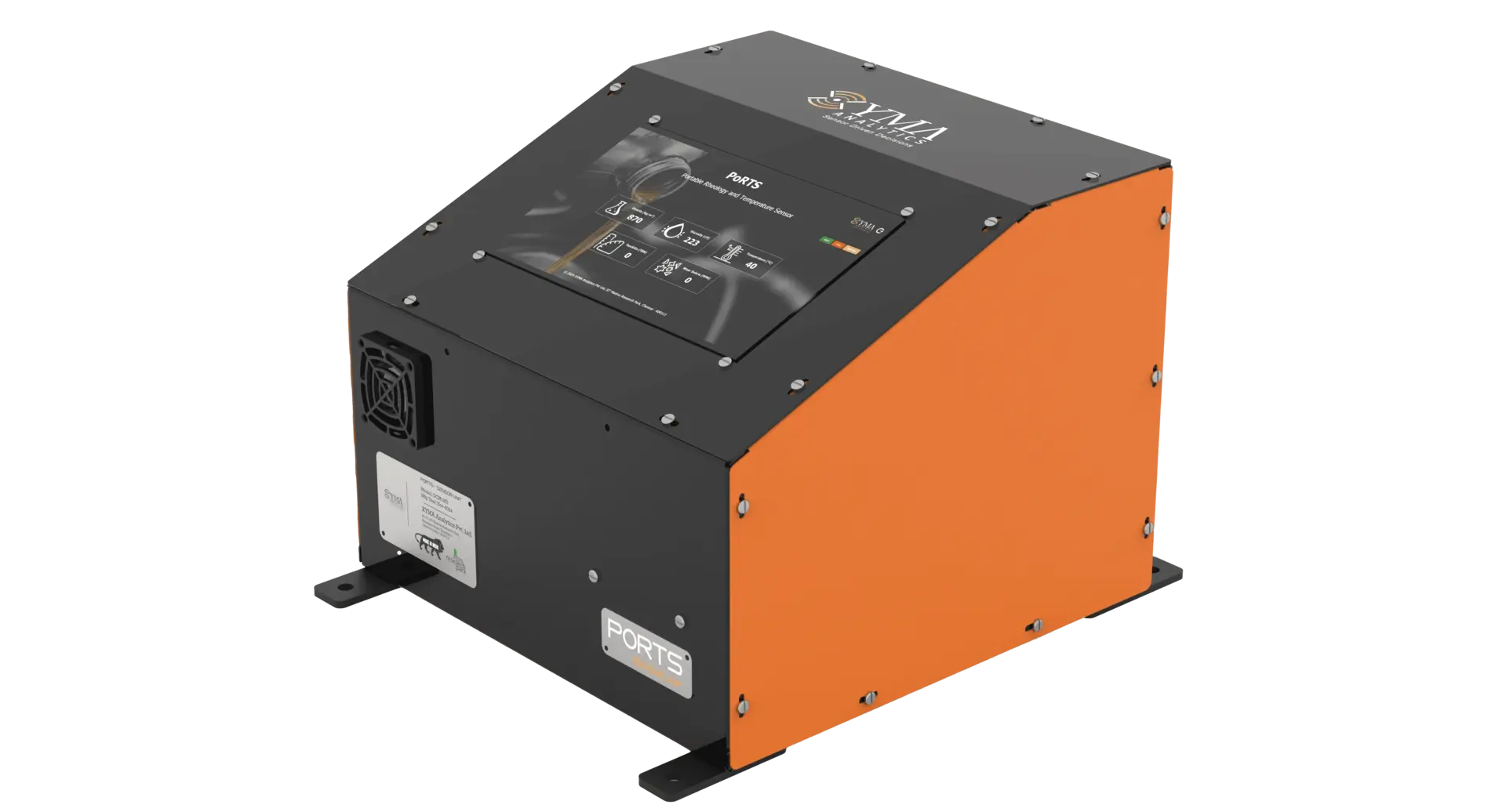 PoRTS portable rheology and temperature sensor