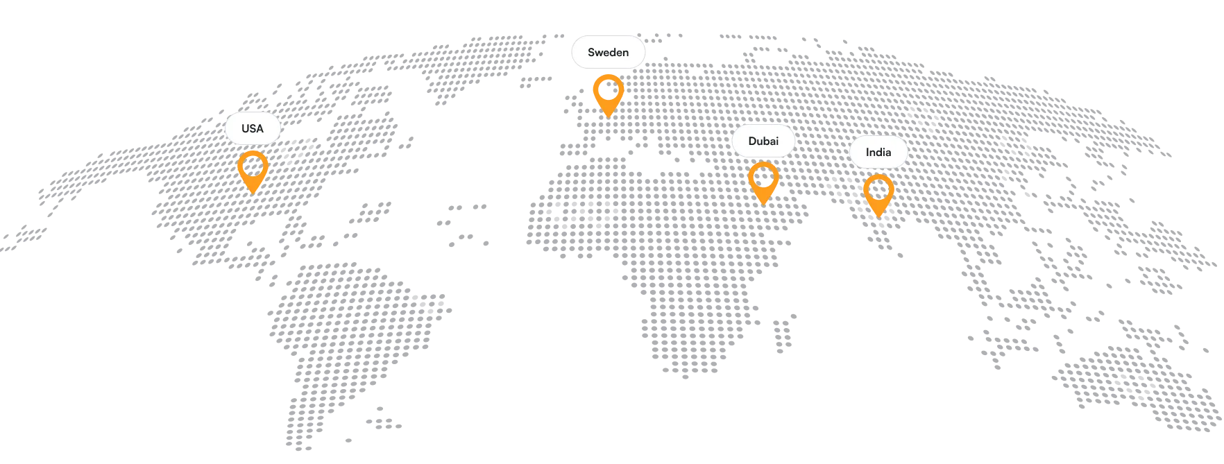 World map of XYMA sensor installations